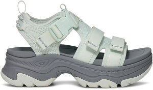�e�o ���f�B�[�X �V���[�Y �T���_�� �v���b�g�t�H�[�� Teva Women's Hurricane Ampsole Gaila Platform Sandalsail/Tradewinds