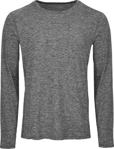 �z�b�g�`���[�Y �����Y �g�b�v�X �V���c �N���[�l�b�N Hot Chillys Men's Clima-Tek Crewneck Top Grey Heather �O���[