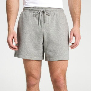 DSG �����Y �{�g���X �J�W���A���p���c �t���[�X DSG Men's 6 �h Relaxed Lightweight Classic Fleece Short Light Heather Gray �O���[