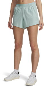 �A���_�[�A�[�}�[ ���f�B�[�X �{�g���X �n�[�t�p���c�E�V���[�c �V���[�g�p���c Under Armour Women's Vanish Woven 5 Shorts Enamel Blue/Refresh Mint �u���[