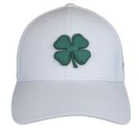【送料無料】 ブラック クローバー メンズ 帽子 ゴルフキャップ アクセサリー Black Clover Men's Premium Clover Golf Hat White/Green