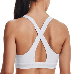 A_[A[}[ fB[X A_[EFA uW[ Under Armour Women's Crossback Mid Sports Bra White zCg