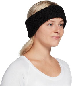 �m�[�X�C�[�X�g ���f�B�[�X �A�N�Z�T���[ �X�q Northeast Outfitters Women's Cozy Diamond Weave Headband Black �u���b�N