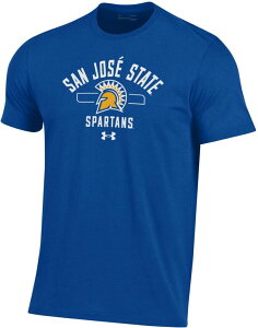 �A���_�[�A�[�}�[ �����Y �g�b�v�X T�V���c �R�b�g�� Under Armour Men'san Jose State Spartans Royal Performance Cotton T-Shirt NoColor