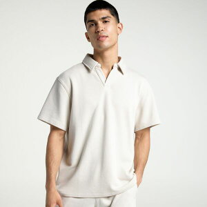 DSG �����Y �g�b�v�X �|���V���c �t���[�X DSG Men's Relaxed Lightweight Classic Fleece Polo Cloudy Tofu