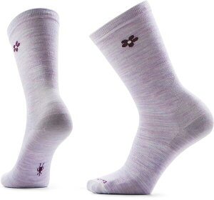 �X�}�[�g�E�[�� ���f�B�[�X �A���_�[�E�F�A �C�� SmartWool Women's Everyday Groovy Bloom Crew Socks Purpleclipse �p�[�v��