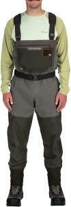 �V���Y ���f�B�[�X �{�g���X �J�W���A���p���c Simms Men's G3 Guide Stockingfoot Wader Gunmetal �K�����^��