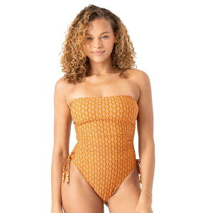 ���L�V�[ ���f�B�[�X �g�b�v�X �V���c Roxy Women's Ray of Sunshine One Piece Swimsuit Rust ���X�g