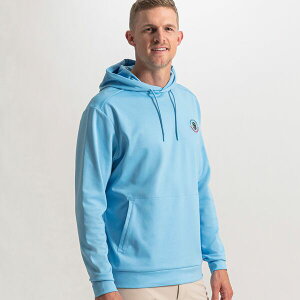 �y���������z �t�b�g�W���C �����Y �W���P�b�g�E�u���]�� �A�E�^�[ FootJoy Men's 2026 U.S. Open Texture Golf Hoodie Light Blue