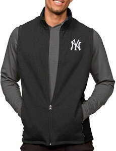 �A���e�B�O�A �����Y �g�b�v�X �x�X�g Antigua Men's New York Yankees Black Course Vest NoColor �u���b�N