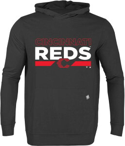 ���x���E�F�A �����Y �A�E�^�[ �p�[�J�[�E�X�E�F�b�g Levelwear Men's Cincinnati Reds City Connect Hitter Hoodie NoColor