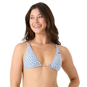 ���L�V�[ ���f�B�[�X �g�b�v�X �V���c Roxy Women's Hazy Dazy Built Up Triangle Bikini Swim Top Blue �u���[