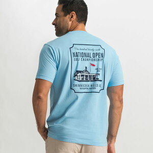 �t�b�g�W���C �����Y �g�b�v�X T�V���c ���S FootJoy Men's U.S. Open Logolf T-Shirt Light Blue �u���[