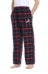 �R���Z�v�c �X�|�[�c �����Y �{�g���X �J�W���A���p���c Conceptsport Men's Atlanta Braves Ultimate Plaid Flannel Pajama Pants NoColor �`�F�b�N