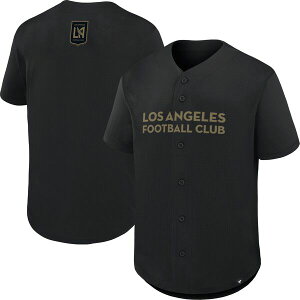 �t�@�i�e�B�N�X �����Y �g�b�v�X �V���c �W���[�W�[ Fanatics MLS Adult Los Angeles FC Black Baseball Jersey NoColor �u���b�N