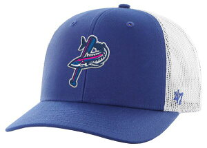 �t�H�[�e�B�[�Z�u�� ���f�B�[�X �A�N�Z�T���[ �X�q '47 Adult Pensacola Blue Wahoos Royal Core Adjustable Trucker Hat NoColor �u���[