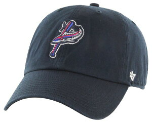 �t�H�[�e�B�[�Z�u�� �����Y �A�N�Z�T���[ �X�q '47 Adult Pensacola Blue Wahoos Navy Core Clean Up Adjustable Hat NoColor �l�C�r�[