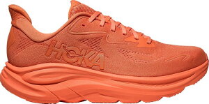 �z�J�I�l�I�l �����Y �V���[�Y �X�j�[�J�[ HOKA Men's Clifton 10 Running Shoes Persimmon/Persimmon