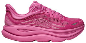 �z�J�I�l�I�l �����Y �V���[�Y �X�j�[�J�[ HOKA Men's Bondi 9 Running Shoes Crabapple/Crabapple