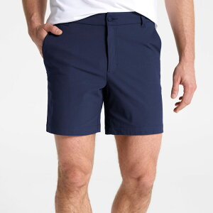 ���@�[�X�g �����Y �{�g���X �J�W���A���p���c �X�����t�B�b�g VRST Men's Limitless Performance Slim Fit 7 Short Dark Navy �l�C�r�[
