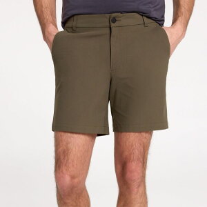 ���@�[�X�g �����Y �{�g���X �n�[�t�p���c�E�V���[�c �X�����t�B�b�g VRST Men's Limitless Performance Slim Fit 7 Short Olive Green �O���[��