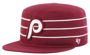 �t�H�[�e�B�[�Z�u�� ���f�B�[�X �A�N�Z�T���[ �X�q '47 Adult Philadelphia Phillies Red Golden Age Pillbox Hat NoColor ���b�h