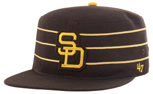 �t�H�[�e�B�[�Z�u�� �����Y �A�N�Z�T���[ �X�q '47 Adult San Diego Padres Brown Golden Age Pillbox Hat NoColor �u���E��