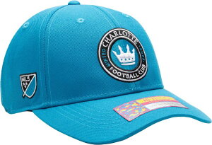 �t�@���C���N �����Y �A�N�Z�T���[ �X�q Fan Ink Adult Charlotte FC Standard Blue Adjustable Hat NoColor �u���[