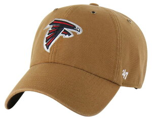 �J�[�n�[�g �����Y �A�N�Z�T���[ �X�q Carhartt x 47 Carhartt x '47 Adult Atlanta Falcons Clean Up Brown Dyed Adjustable Hat NoColor �u���E��