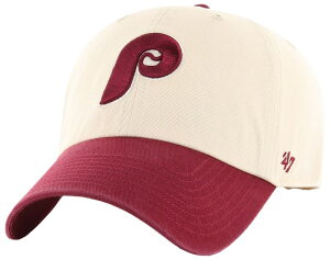 �t�H�[�e�B�[�Z�u�� �����Y �A�N�Z�T���[ �X�q '47 Adult Philadelphia Phillies Cream Two Tone Clean Up Adjustable Hat NoColor �N���[��