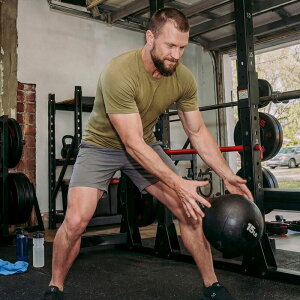 ���@�[�X�g �����Y �g�b�v�X �V���c VRST Men's Circuit Seamlesshort Sleeve Top Rustic Olive �I���[�u