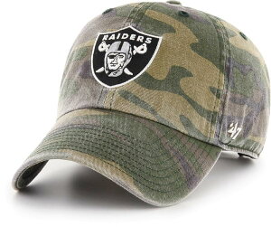 �t�H�[�e�B�[�Z�u�� �����Y �A�N�Z�T���[ �X�q '47 Men's Las Vegas Raiders Camo Cleanup Adjustable Hat NoColor
