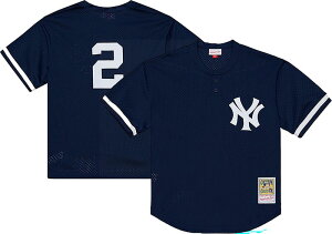 �~�b�`�F��&�l�X �����Y �g�b�v�X �V���c ���b�V�� �W���[�W�[ Mitchell & Ness Men's Derek Jeter #2 Navy Cooperstown Alternate Mesh Batting Practice Jersey NoColor �l�C�r�[