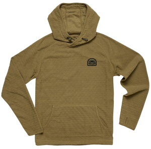 �n�E���[�u���U�[�Y �����Y �A�E�^�[ �p�[�J�[�E�X�E�F�b�g �t���[�X Howler Brothers Men's Palo Duro Fleece Hoodie Mountain Grid/Fatigue