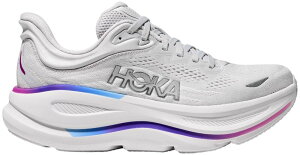 �z�J�I�l�I�l ���f�B�[�X �V���[�Y �X�j�[�J�[ HOKA Women's Bondi 9 Running Shoes White/Pink Opal �z���C�g
