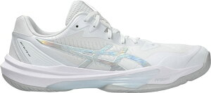 �A�V�b�N�X ���f�B�[�X �V���[�Y �X�j�[�J�[ ASICSKY ELITE FF 3 Volleyball Shoes White/Pure Silver �z���C�g