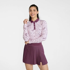 �o�b�h�o�[�f�B�[ ���f�B�[�X �g�b�v�X �|���V���c Bad Birdie Women's Long Sleeve Core Performance Golf Polo Pink �s���N