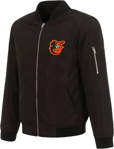 JH �f�U�C�� �����Y �A�E�^�[ �W���P�b�g�E�u���]�� JH Design Men's Baltimore Orioles Black Bomber Jacket NoColor �u���b�N
