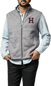 ���[�O���K�V�[ �����Y �g�b�v�X �x�X�g League-Legacy Men's Harvard Crimson Grey Saranac Vest NoColor �O���[