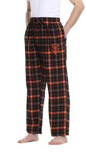 �R���Z�v�c �X�|�[�c �����Y �{�g���X �J�W���A���p���c Conceptsport Men'san Francisco Giants Ultimate Plaid Flannel Pajama Pants NoColor �`�F�b�N