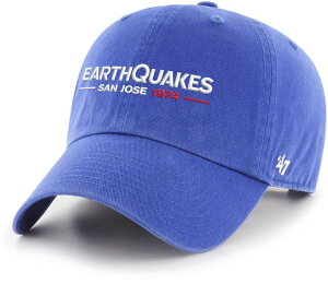 �t�H�[�e�B�[�Z�u�� �����Y �A�N�Z�T���[ �X�q '47 Adult San Josearthquakes Royal Blue 2 Hit Clean Up Adjustable Hat NoColor �u���[