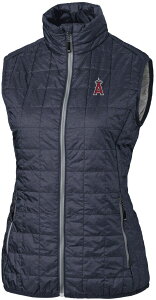 �J�b�^�[�A���h�o�b�N ���f�B�[�X �g�b�v�X �x�X�g Cutter & Buck Women's Los Angeles Angels Black Eco Insulated Full Zip Vest NoColor �u���b�N