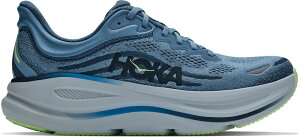 �z�J�I�l�I�l �����Y �V���[�Y �X�j�[�J�[ HOKA Men's Bondi 9 Running Shoes Downpour/Thunder Cloud