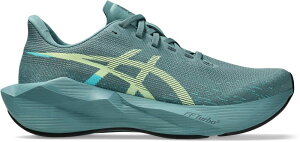 �A�V�b�N�X �����Y �V���[�Y �X�j�[�J�[ ASICS Men's NOVABLAST 6 Running Shoes Foggy Teal/Illuminate Yellow �e�B�[��