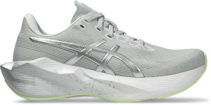 �A�V�b�N�X ���f�B�[�X �V���[�Y �X�j�[�J�[ ASICS Women's NOVABLAST 6 Running Shoes Platinum/Glow Green �O���[��