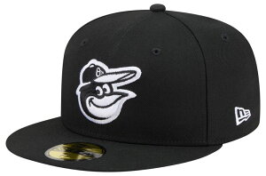 �j���[�G�� ���f�B�[�X �A�N�Z�T���[ �X�q New Eradult Baltimore Orioles Black Basic 59Fifty Fitted Hat NoColor �u���b�N