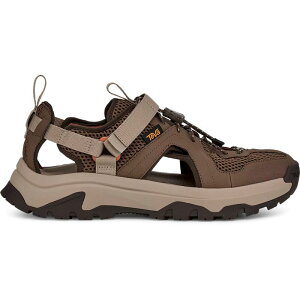 �e�o �����Y �V���[�Y �T���_�� Teva Men's Hurricane XLT3 Closed Toe Sandals Bison Multi �}���`�J���[