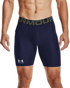 yz A_[A[}[ Y n[tpcEV[c {gX Under Armour Men's HeatGear Compression 6" Shorts Midnight Navy/White