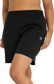 【送料無料】 チャンピオン レディース ハーフパンツ・ショーツ ボトムス Champion Women's Powerblend Fleece Shorts Black