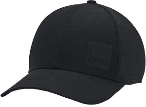 yz A_[A[}[ Y Xq ANZT[ Under Armour Men's Iso-Chill AmourVent Hat Black/Black
